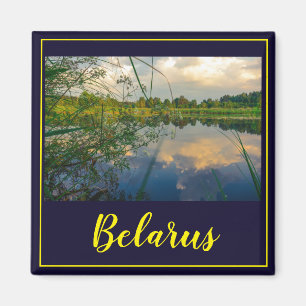 Weißrussland Б л а е с р Natur Landschaft Magnet