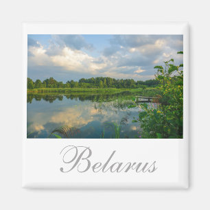 Weißrussland Б л а е с р Natur Landschaft Magnet