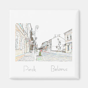 Weißrussland Б л а е с р Pinsk у Magnet