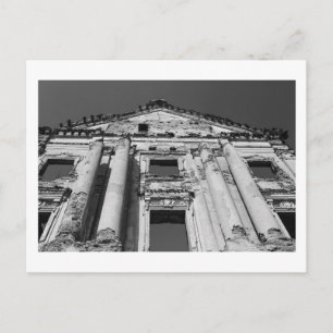 Weißrussland Б л а е с р Ruzhany Palace Ruins Arch Postkarte