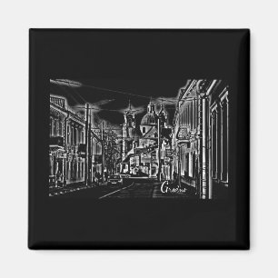 Weißrussland Б л а у с е Grodno Architecture Magne Magnet