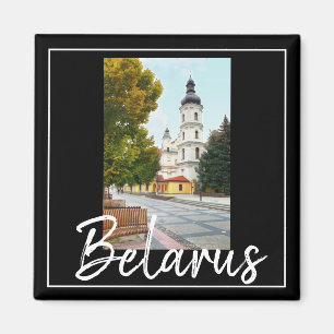 Weißrussland Architektur Pinsk Stadtansicht Magnet