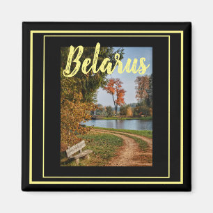 Weißrussland Augustow-Kanal Landschaft Magnet