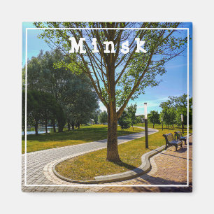 Weißrussland Belarus Minsk Минск Natur Landschaft  Magnet
