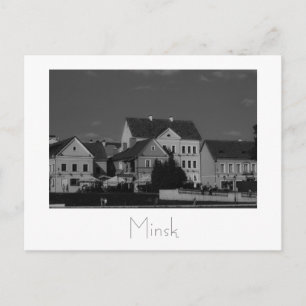 Weißrussland Belarus Minsk Мінск Минск Postkarte K