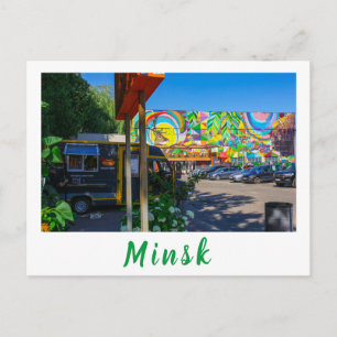 Weißrussland Belarus Minsk Architektur Postkarte