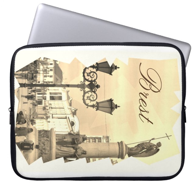 Weißrussland Brest Architektur Notebook-Abdeckung Laptopschutzhülle (Vorderseite)
