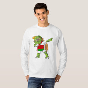 Weißrussland Dabbing-Schildkröte T-Shirt