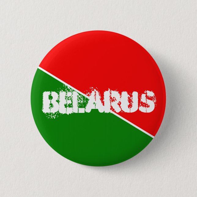 Weißrussland - Farben für die Flagge Button (Vorderseite)