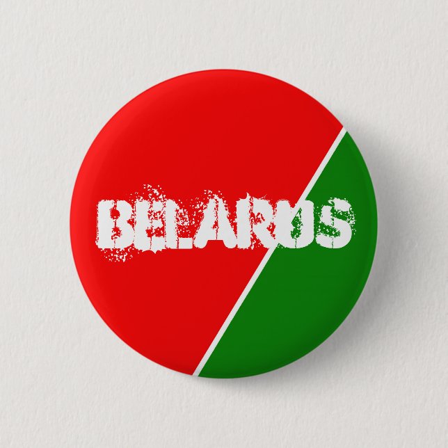 Weißrussland - Farben für die Flagge Button (Vorderseite)