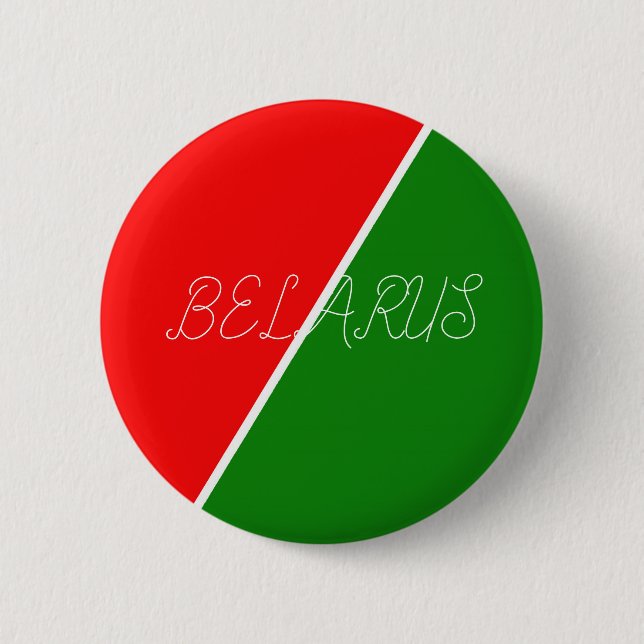 Weißrussland - Farben für die Flagge Button (Vorderseite)
