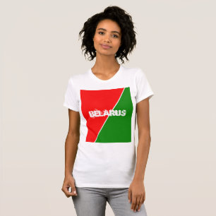 Weißrussland - Farben für die Flagge T-Shirt