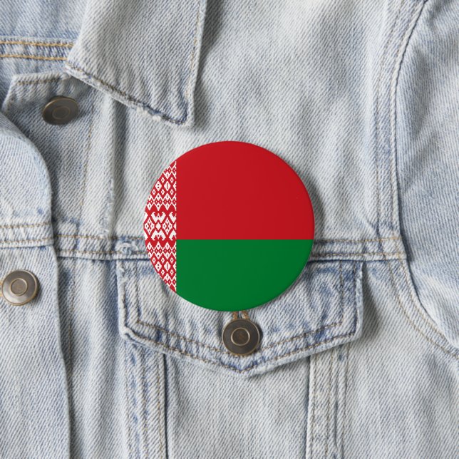 Weißrussland-Flagge Button (Beispiel)