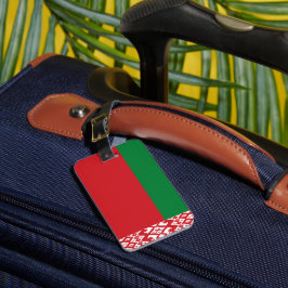 Weißrussland-Flagge Gepäckanhänger