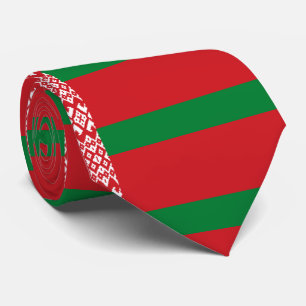 Weißrussland-Flagge Krawatte