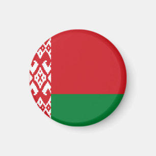 Weißrussland-Flagge Magnet