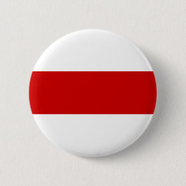 Weißrussland-Flagge (rot und weiß) Button