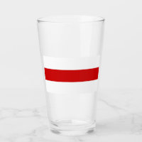 Weißrussland-Flagge (rot und weiß)