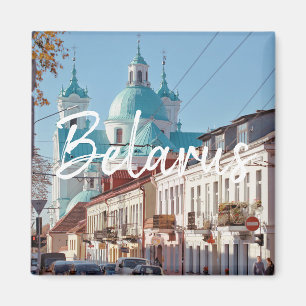 Weißrussland Grodno Architektur Landschaft Magnet