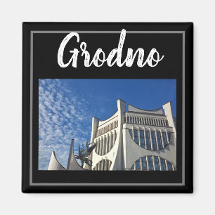 Weißrussland Grodno Architektur Landschaft Magnet