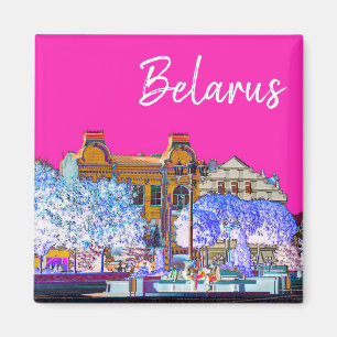Weißrussland Grodno City View Architecture Magnet