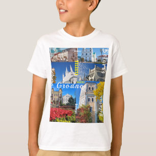 Weißrussland Grodno Stadtarchitektur Г о д р о М н T-Shirt