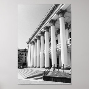 Weißrussland Grodno Stadtarchitektur Poster