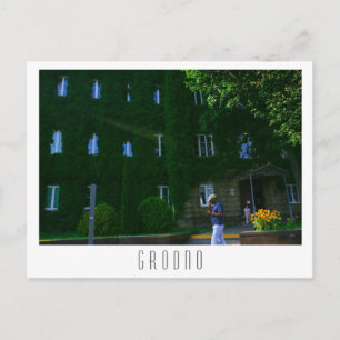 Weißrussland Grodno Stadtarchitektur Postkarte