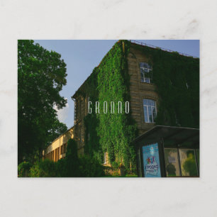 Weißrussland Grodno Stadtarchitektur Postkarte