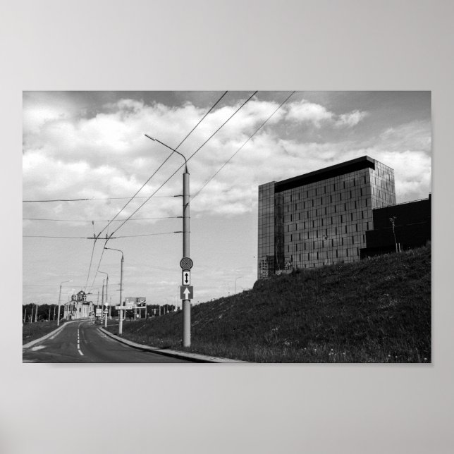 Weißrussland Grodno Stadtbild Stadtbild Architektu Poster (Vorne)