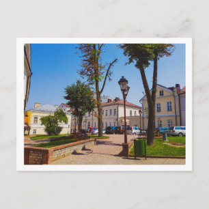 Weißrussland Grodno Stadtbild Stadtbild Architektu Postkarte