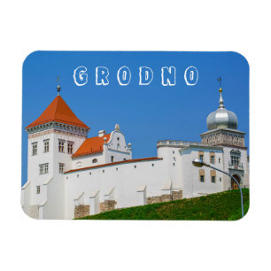 Weißrussland Grodno Städtische Architektur Burg Magnet