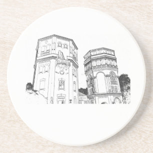 Weißrussland Grodno Wassertürme Getränkeuntersetzer