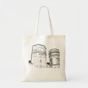 Weißrussland Grodno Wassertürme Tragetasche