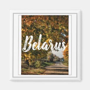 Weißrussland Ländliche Landschaft Magnet