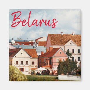 Weißrussland Minsk Altstadt Architektur Magnet