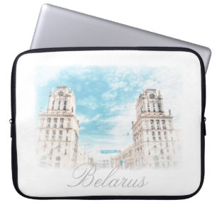 Weißrussland Minsk Architektur Laptop Hülle Cover