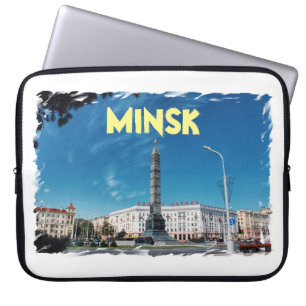 Weißrussland Minsk Architektur Laptop Hülle Cover