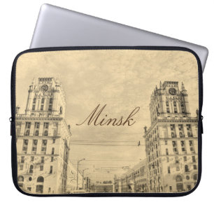 Weißrussland Minsk Architektur Laptop Sleeve Abdec