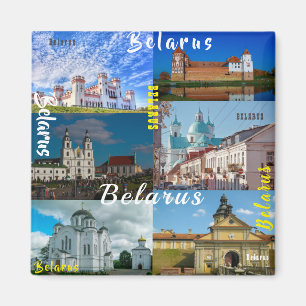Weißrussland Minsk Grodno Mir Architektur Magnet