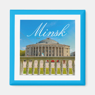 Weißrussland Minsk Stadt Architektur Magnet