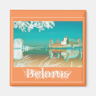 Weißrussland Mir Burg Architektur Naturmagnet Magnet