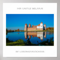 Weißrussland Mir Castle Architecture Nature Poster