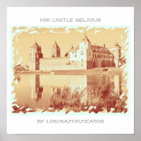 Weißrussland Mir Castle Architecture Nature Poster