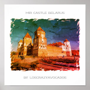 Weißrussland Mir Castle Architecture Nature Poster