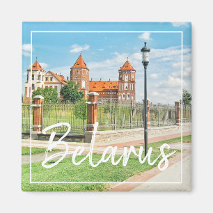 Weißrussland Mir Schloss Architektur Natur Magnet
