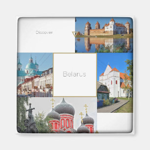 Weißrussland Mir Schloss Kirchen Architektur Magne Magnet