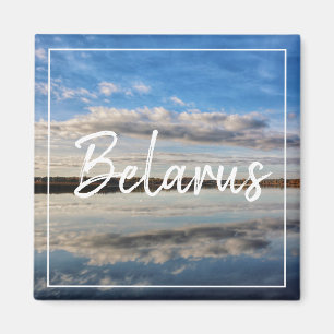 Weißrussland Naturseen Flüsse Landschaft Magnet
