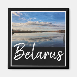 Weißrussland Naturseen Flüsse Landschaft Magnet