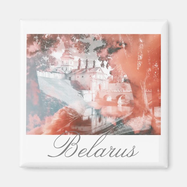 Weißrussland Nesvizh Palace Architecture Magnet (Vorne)